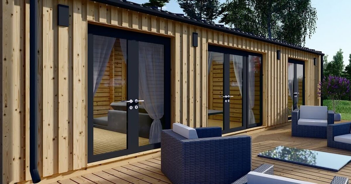 Garden Lodges For Sale Get Wooden Lodge To Extend Your Home